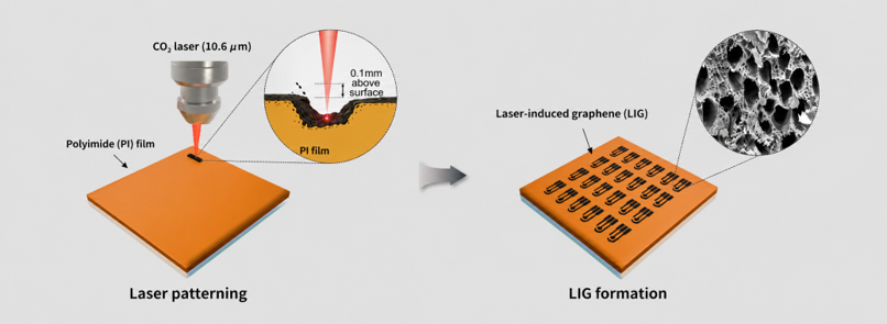 LIG(Laser-Induced Graphene) Electrode Platform